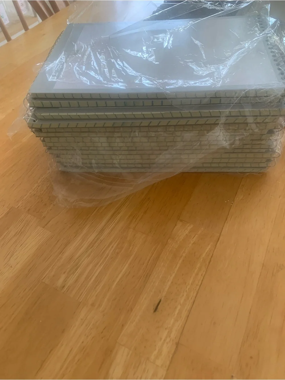 15 Gray Steno Pads - Spiral Top Notebook brand new never used!